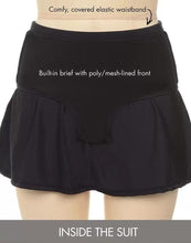 Load image into Gallery viewer, Chlorine Resistant A-Line Swim Skirt