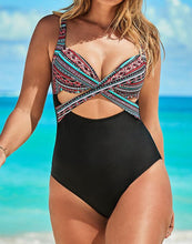 Load image into Gallery viewer, Brisbane Cut Out Underwire One Piece Swimsuit