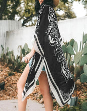 Load image into Gallery viewer, FULLFITALL- Black Cardigan Cover Up
