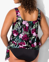 Load image into Gallery viewer, Derby Side Tie Blouson Tankini Set