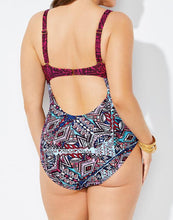 Load image into Gallery viewer, Orbit Cut Out Underwire One Piece Swimsuit