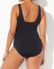Load image into Gallery viewer, Chlorine Resistant Lycra Xtra Life Shock Square Neck One Piece Swimsuit