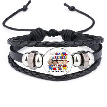 Load image into Gallery viewer, Autism Awareness Adjustable Bracelets