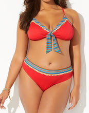 Load image into Gallery viewer, Mentor Aztec Ribbed High Waist Bikini