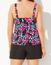 Load image into Gallery viewer, Bonita Flared Tankini with Cargo Short