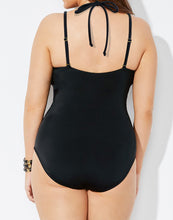 Load image into Gallery viewer, SHIRRED ONE PIECE SWIMSUIT