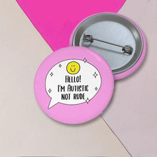 Load image into Gallery viewer, Autism Awareness Pin- Pin Badge Button