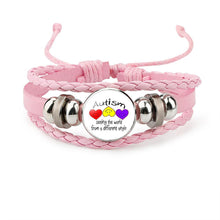 Load image into Gallery viewer, Autism Awareness Adjustable Bracelets