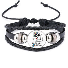 Load image into Gallery viewer, Autism Awareness Adjustable Bracelets