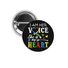 Load image into Gallery viewer, Autism Awareness Pin - Autistic Puzzle Ribbon - Autism Support Pins