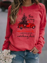 Load image into Gallery viewer, Women&#39;s This Is My Hallmark Christmas Movies Watching Shirt Top
