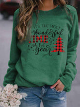 Load image into Gallery viewer, Women&#39;s It&#39;s The Most Wonderful Time Of The Year Christmas Sweatshirt
