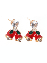 Load image into Gallery viewer, Women&#39;s Christmas Pattern Earrings
