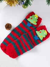 Load image into Gallery viewer, Women&#39;s Christmas Christmas Towel Home Socks
