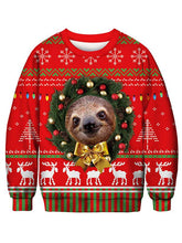 Load image into Gallery viewer, Women&#39;s Christmas Animal Printed Sweatshirt-7color,4size
