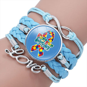 Autism Awareness Bracelet Autism Mom Charm Bracelet